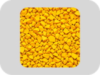 RAL 1003 حبيبات مطاطية EPDM صفراء صديقة للبيئة