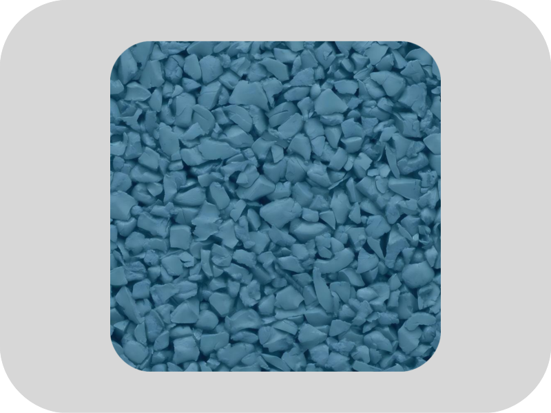 Granuli di gomma EPDM blu antinvecchiamento