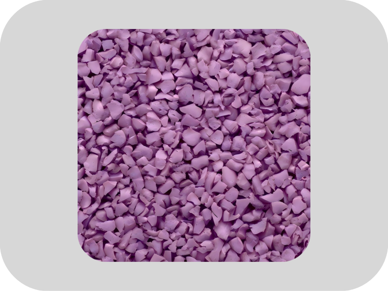 حبيبات المطاط EPDM الأرجوانية المضادة للأكسدة
