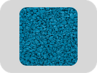 حبيبات المطاط EPDM الزرقاء منخفضة الكثافة