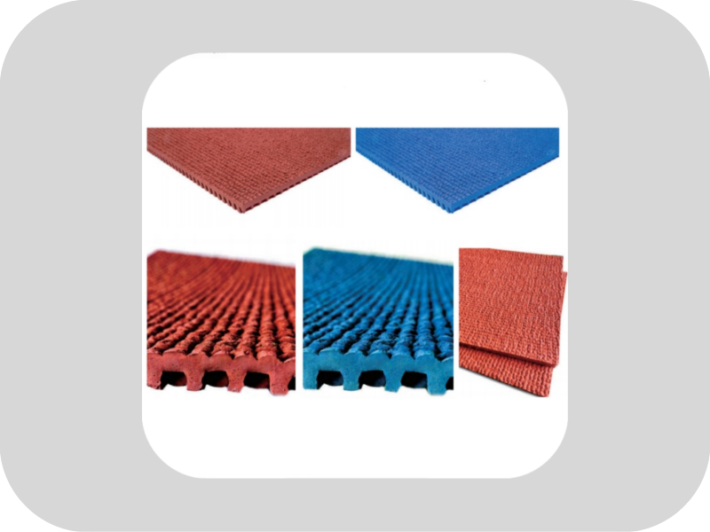 Cingolo in gomma prefabbricato EPDM