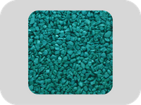 Granules de caoutchouc EPDM bleus non toxiques et inodores