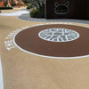 RAL 8016 حبيبات المطاط EPDM براون الماهوجني الصديقة للبيئة