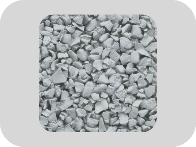 Geruchloses graues EPDM-Gummigranulat