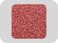 Umweltfreundliches rotes EPDM-Gummigranulat