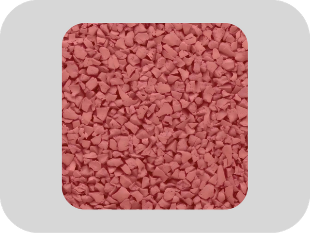 حبيبات المطاط EPDM الحمراء الصديقة للبيئة