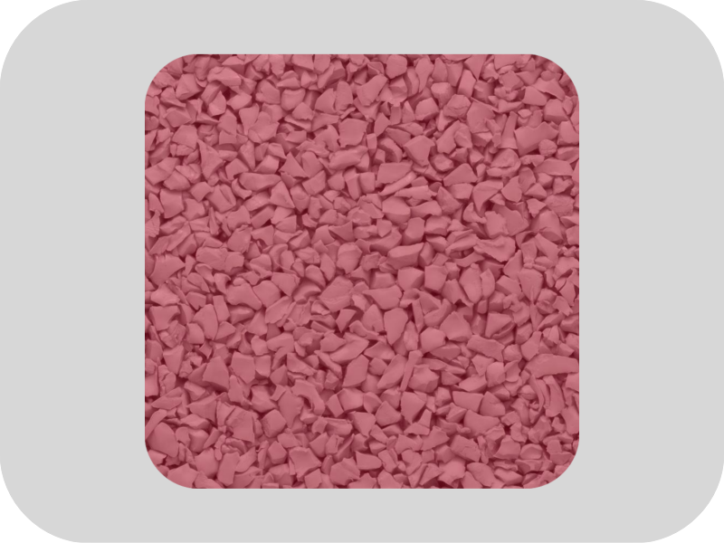 Geruchloses rotes EPDM-Gummigranulat