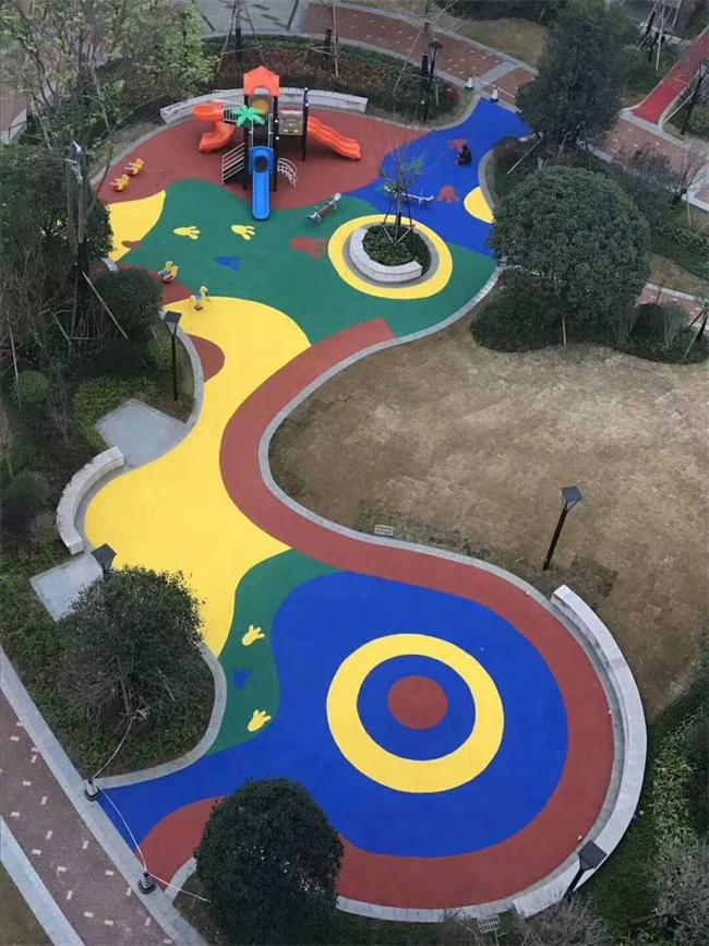 Schwefelfreies tiefblaues EPDM-Gummigranulat