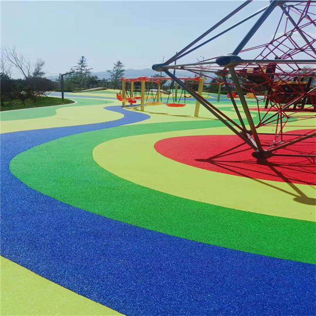 Granules de caoutchouc EPDM bleus non toxiques et inodores