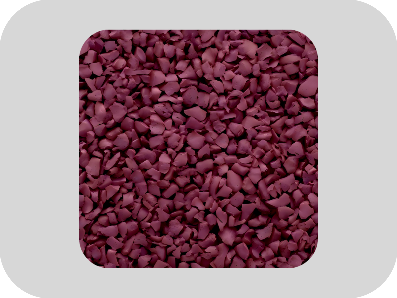 RAL 3005 حبيبات المطاط EPDM المضادة للأكسدة باللون الأحمر النبيذي