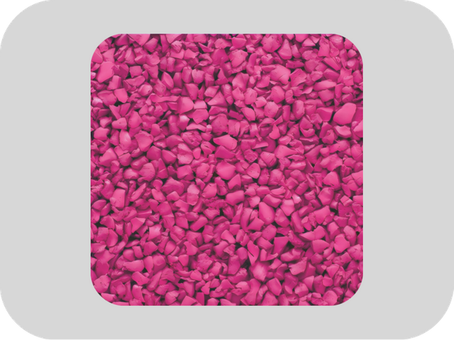 RAL 4010 Telemagenta – Hochtemperaturbest&auml;ndiges EPDM-Gummigranulat
