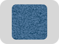 RAL 5023 حبيبات المطاط EPDM ذات اللون الأزرق الداكن في الهواء الطلق