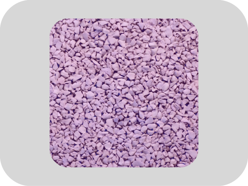 Speeltuin Paarse EPDM-rubberkorrels