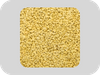 Gele EPDM-rubberkorrels