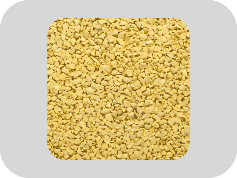 حبيبات المطاط EPDM الصفراء