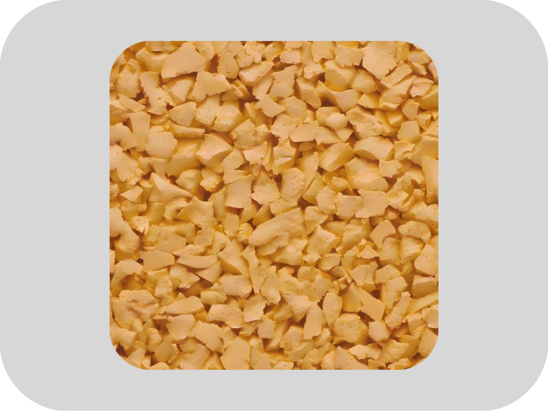 Anti-Aging-gelbes EPDM-Gummigranulat