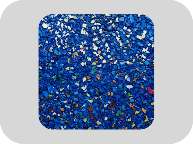 Granuli di gomma EPDM di colore misto
