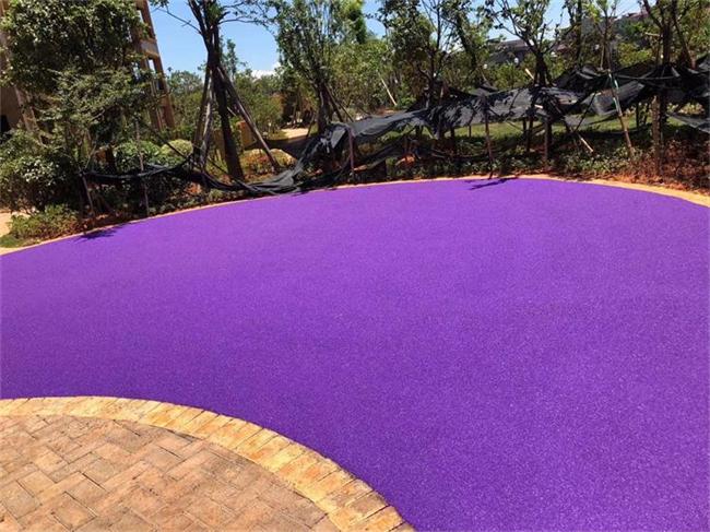 항산화 보라색 EPDM 고무 과립
