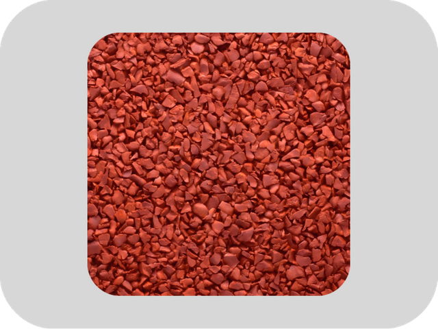 RAL 3033 펄 핑크 항산화 EPDM 고무 과립