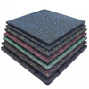 15mm 두꺼운 EPDM 표면 체육관 바닥 고무 매트