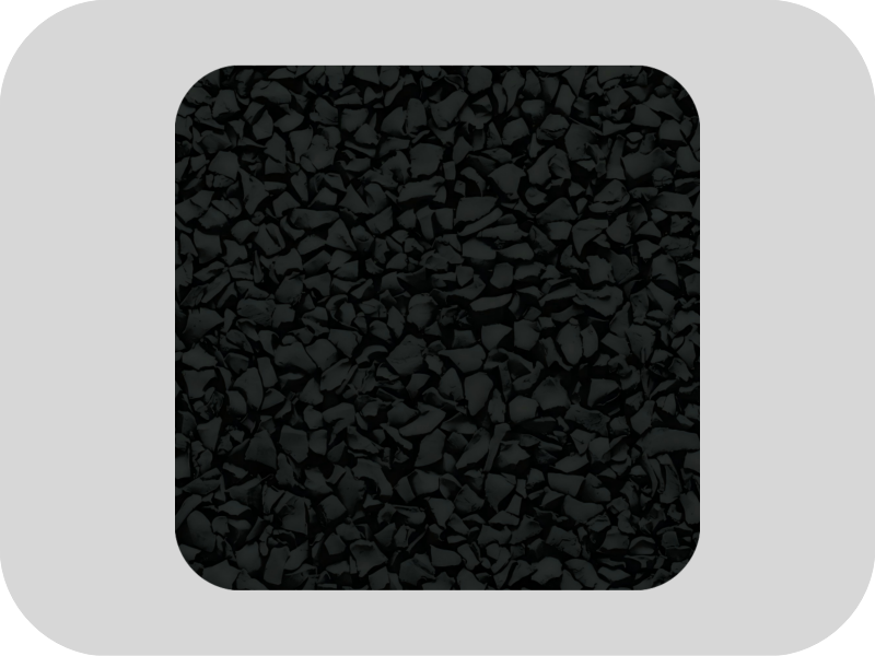 무취 검정색 EPDM 고무 과립