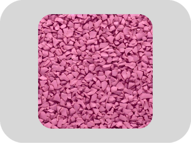 RAL 4003 Heideviolett EPDM-Gummigranulat