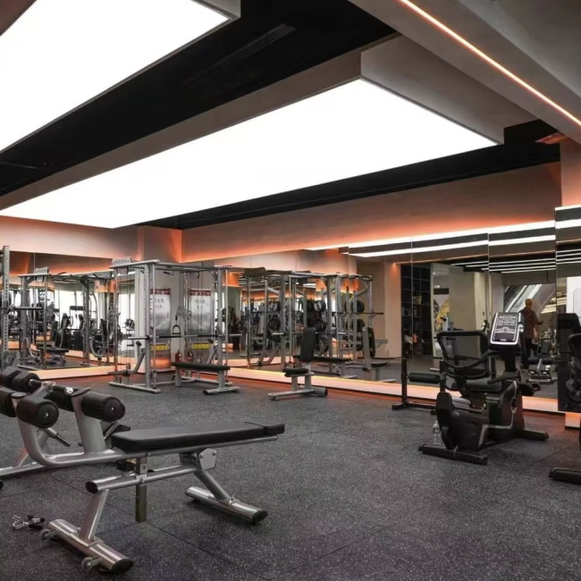 Tapis en caoutchouc EPDM pour salle de sport