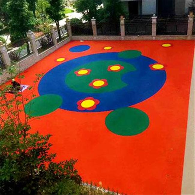 Geruchloses rotes EPDM-Gummigranulat