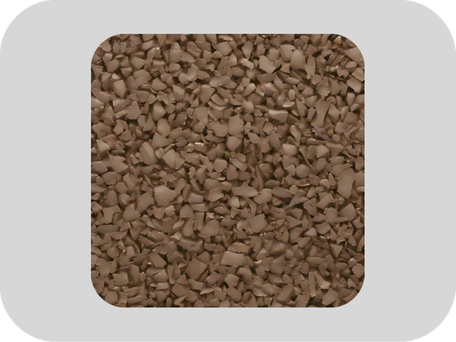Granuli di gomma EPDM marrone resistente alle alte temperature